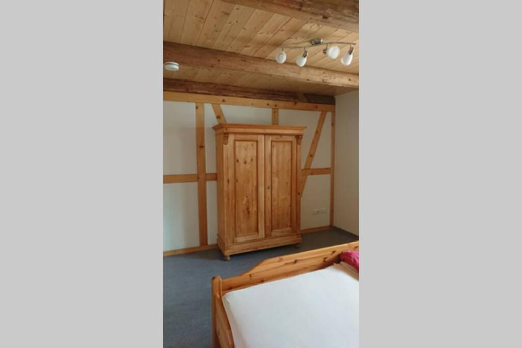 Mothsgut - Moderne Ferienwohnung Auf Dem Bauernhof Im Erzgebirge Oelsnitz  Buitenkant foto